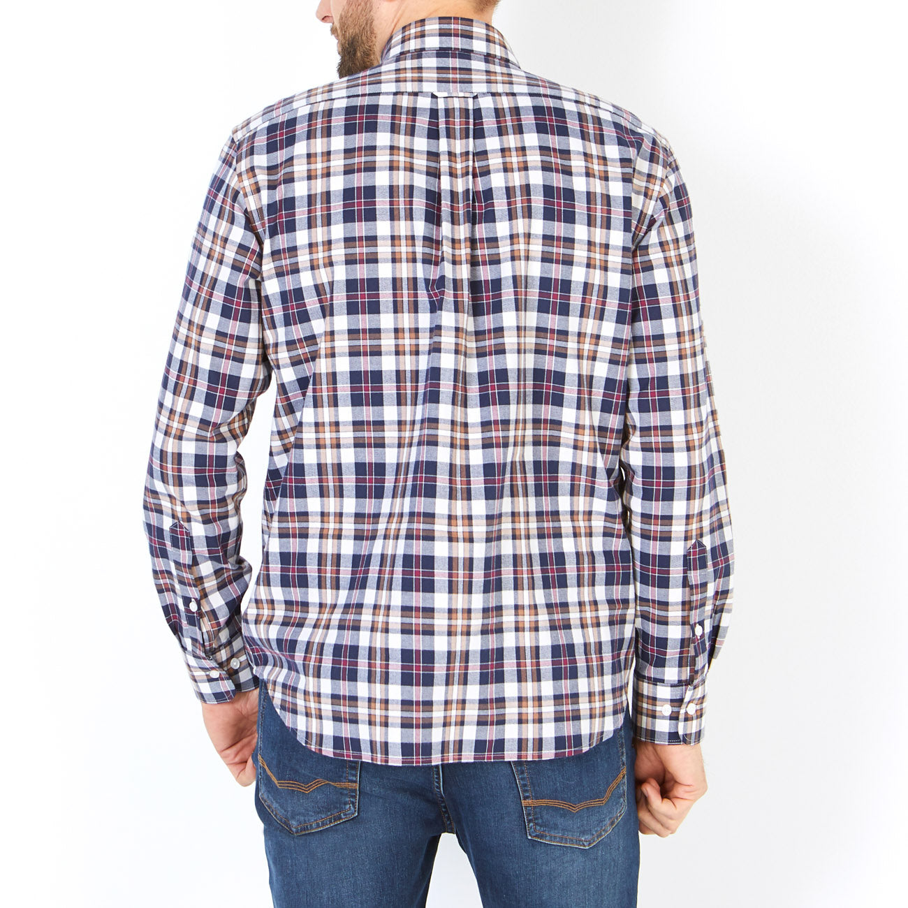 Regular fit checked shirt