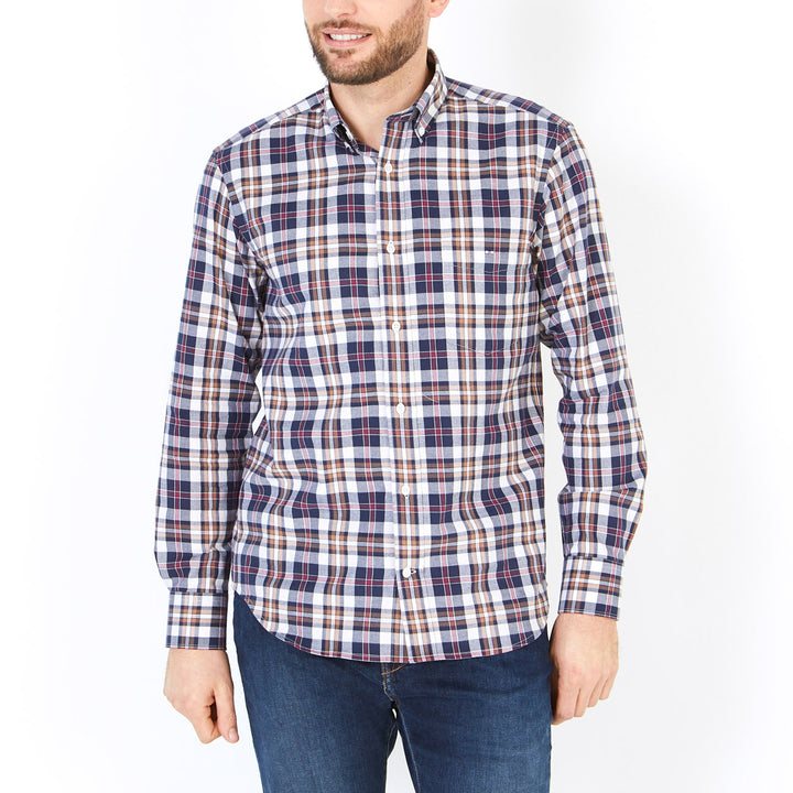 Regular fit checked shirt