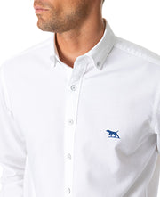 Gunn Oxford Shirt Sports Fit White