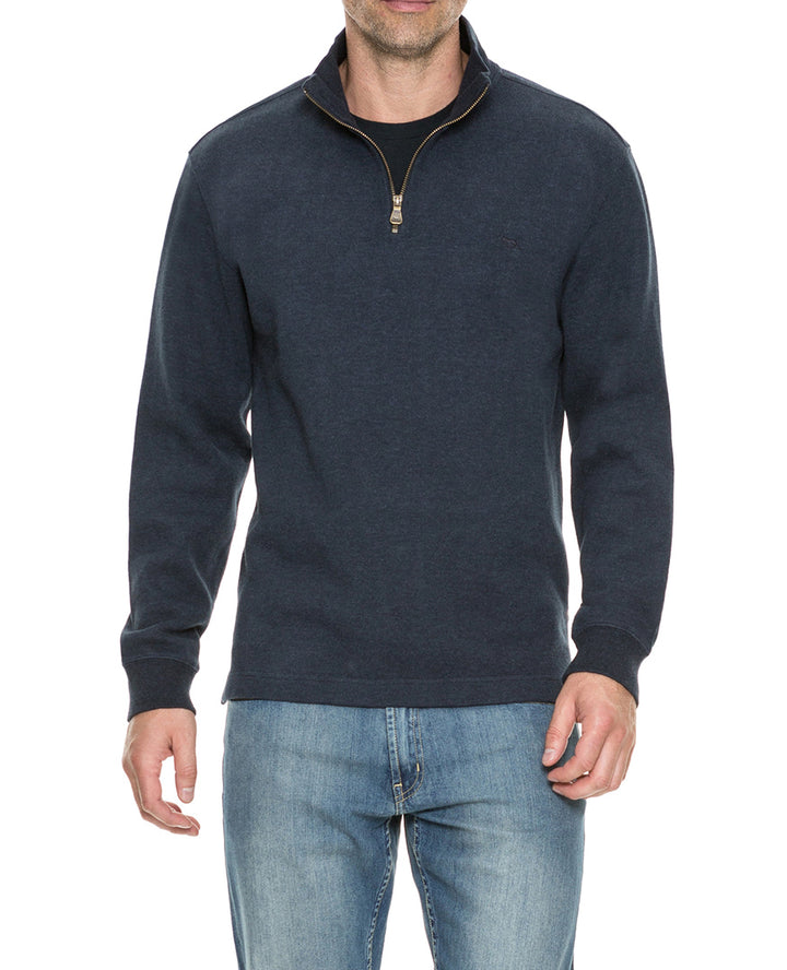 Alton Ave 1/4 Zip Sweat Ink