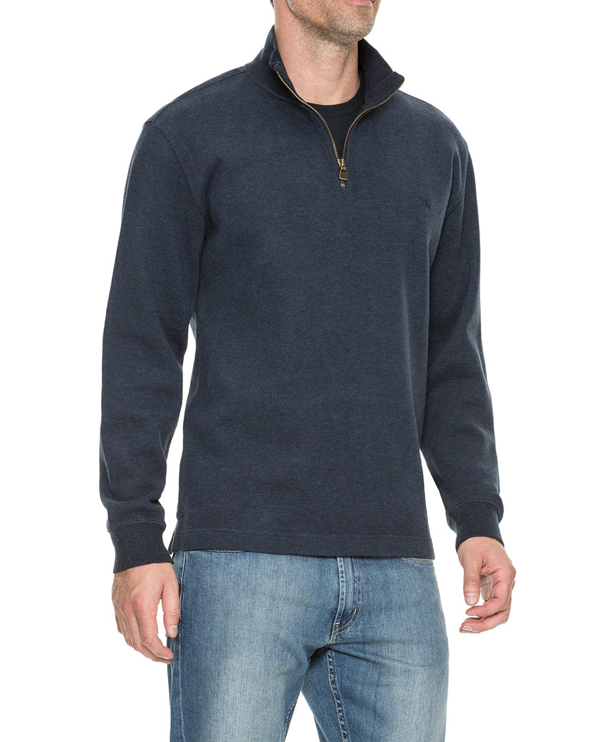 Alton Ave 1/4 Zip Sweat Ink