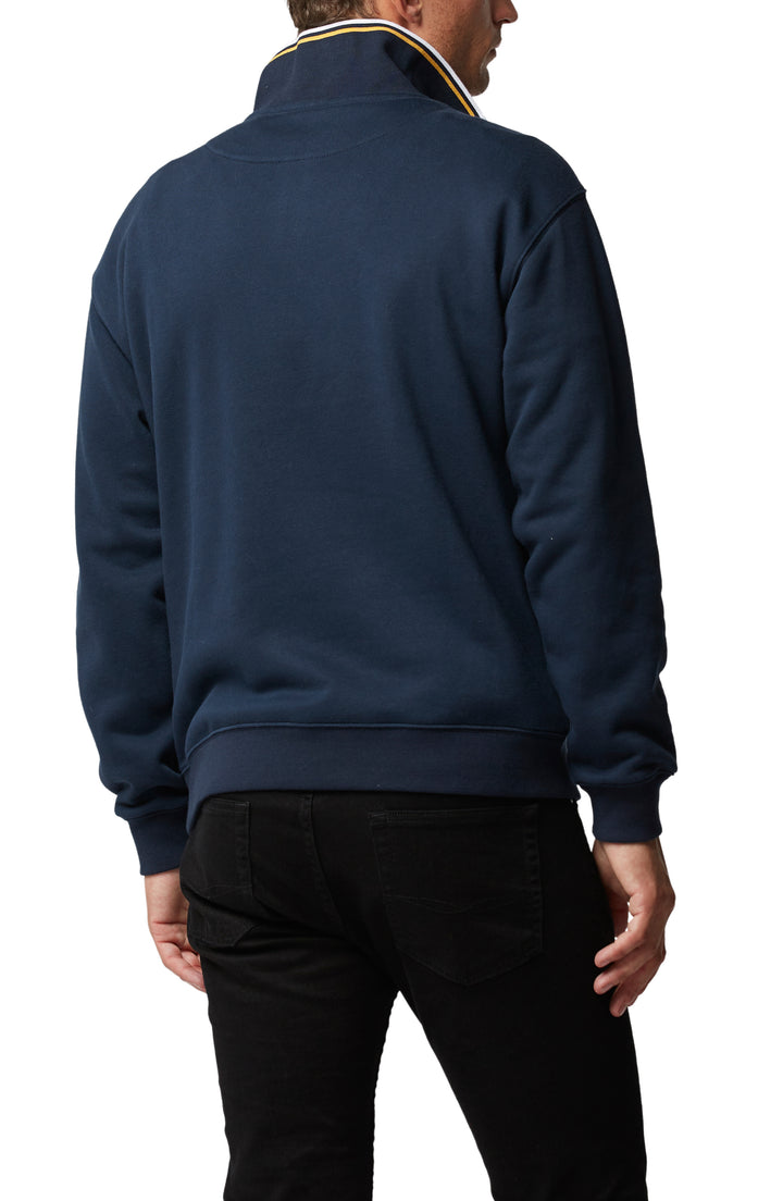 Alford Forest Sweat Zip Midnight