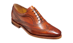 Antique Rosewood Calf Oxford Brogue Shoe